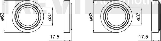 Trevi Automotive WB1948 - Komplet Ležaja kotača www.molydon.hr