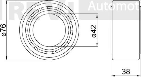 Trevi Automotive WB1409 - Komplet Ležaja kotača www.molydon.hr