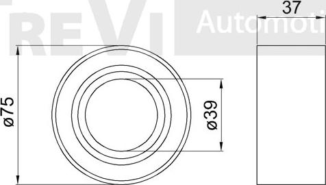 Trevi Automotive WB1630 - Komplet Ležaja kotača www.molydon.hr