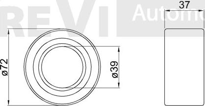 Trevi Automotive WB1304 - Komplet Ležaja kotača www.molydon.hr