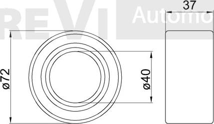 Trevi Automotive WB1249 - Komplet Ležaja kotača www.molydon.hr