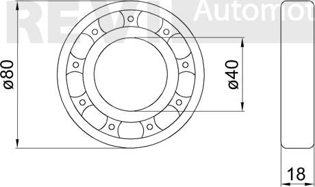 Trevi Automotive WB2167 - Komplet Ležaja kotača www.molydon.hr