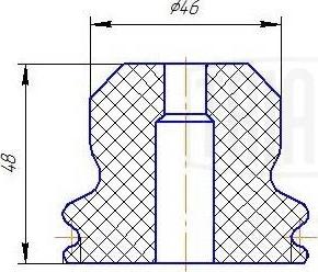 Trialli BCS 1048 - Komplet za zaštitu od prasine, amortizer www.molydon.hr