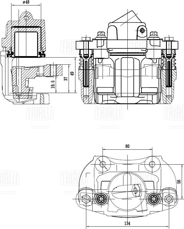 Trialli CF 409 - Kočione čeljusti www.molydon.hr