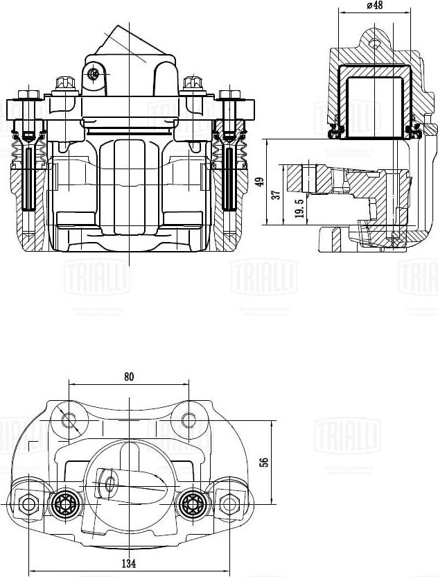 Trialli CF 419 - Kočione čeljusti www.molydon.hr