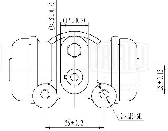Trialli CF 2107 - Kočioni cilindar kotača www.molydon.hr