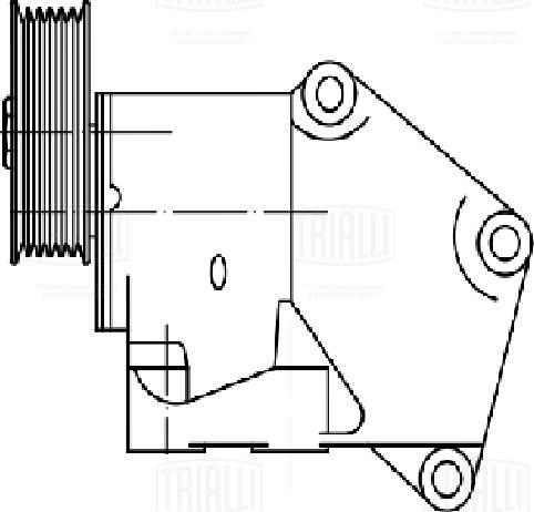 Trialli CM 5501 - Natezač remena, klinasti rebrasti remen  www.molydon.hr