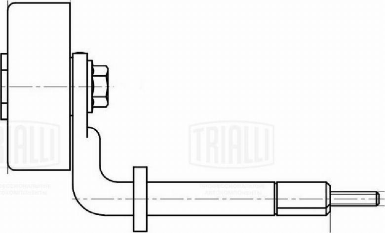 Trialli CM 5092 - Vodeći valjak , klinasti rebrasti remen  www.molydon.hr