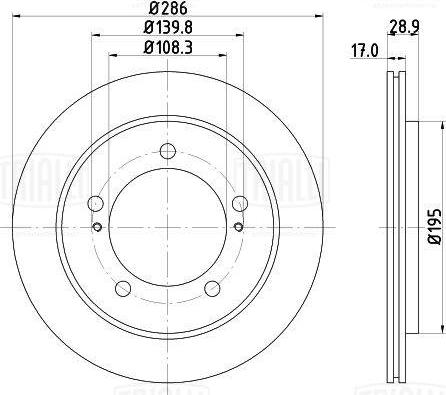 Trialli DF 150014 - Kočioni disk www.molydon.hr