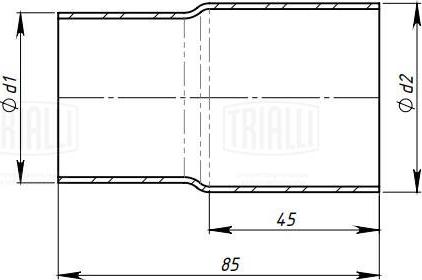 Trialli EPC 4550 - Ispušna Cijev, univerzalna www.molydon.hr