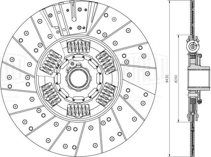 Trialli FD 401 - IsKljučni disk, kvačilo www.molydon.hr