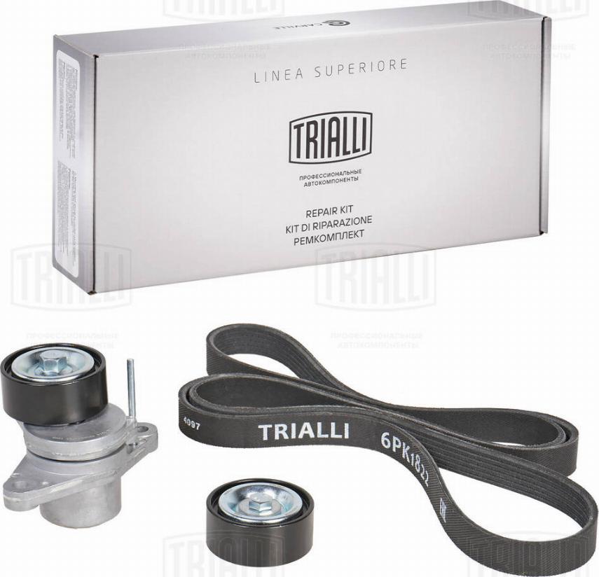 Trialli GD 717 - Garnitura klinastog rebrastog remena www.molydon.hr