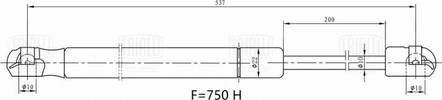 Trialli GS 2025 - Plinski amortizer, prtljaznik/utovarni prostor www.molydon.hr