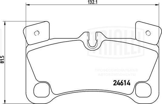 Trialli PF 4002 - Komplet Pločica, disk-kočnica www.molydon.hr