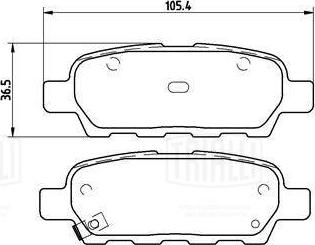 Trialli PF 1404CR - Komplet Pločica, disk-kočnica www.molydon.hr