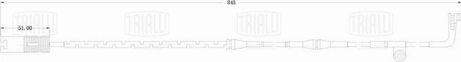 Trialli PFS 4008 - Signalni kontakt, trosenje kočione plocice www.molydon.hr