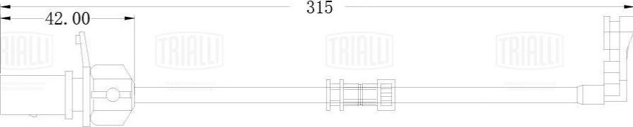 Trialli PFS 4173 - Signalni kontakt, trosenje kočione plocice www.molydon.hr