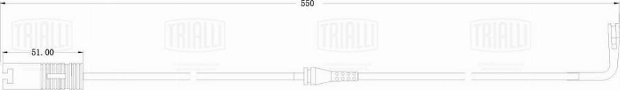 Trialli PFS 0033 - Signalni kontakt, trosenje kočione plocice www.molydon.hr