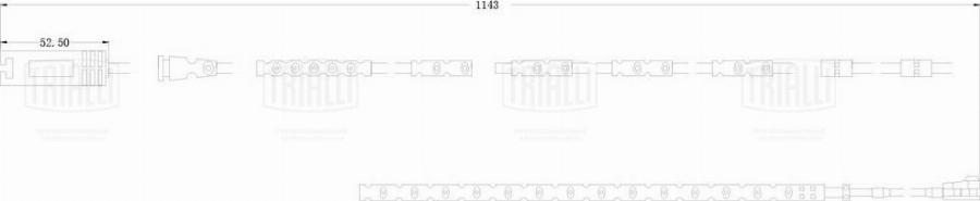 Trialli PFS 0075 - Signalni kontakt, trosenje kočione plocice www.molydon.hr