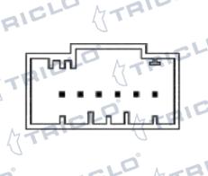 Triclo 143246 - Prekidač, podešavanje retrovizora www.molydon.hr