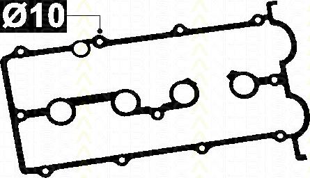 Triscan 515-4051 - Brtva, poklopac glave cilindra www.molydon.hr