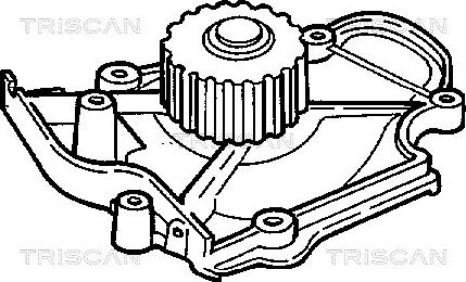 Triscan 8600 40979 - Vodena pumpa www.molydon.hr