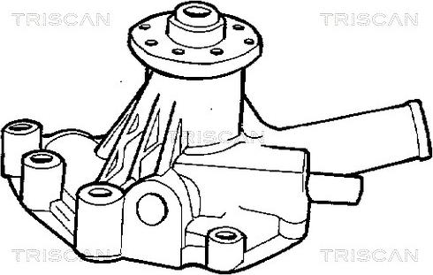 Triscan 8600 60999 - Vodena pumpa www.molydon.hr