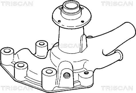 Triscan 8600 60002 - Vodena pumpa www.molydon.hr