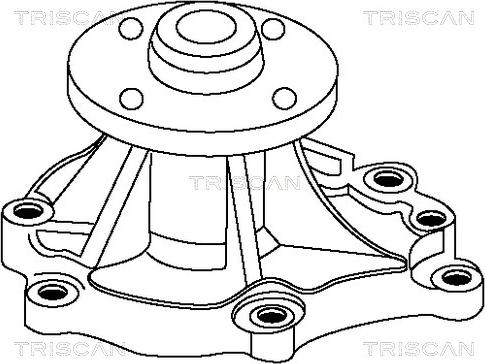 Triscan 8600 14992 - Vodena pumpa www.molydon.hr