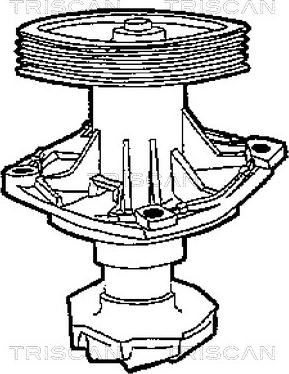 Triscan 8600 15010 - Vodena pumpa www.molydon.hr