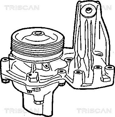 Triscan 8600 15885 - Vodena pumpa www.molydon.hr