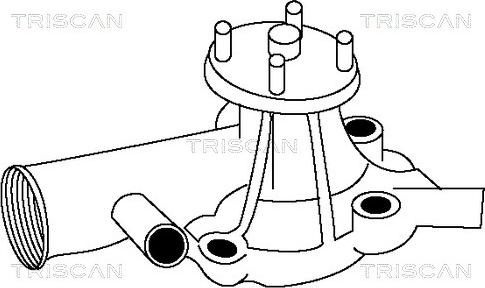 Triscan 8600 13989 - Vodena pumpa www.molydon.hr