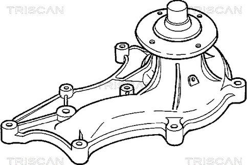 Triscan 8600 13006 - Vodena pumpa www.molydon.hr