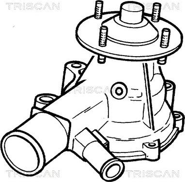 Triscan 8600 13129 - Vodena pumpa www.molydon.hr