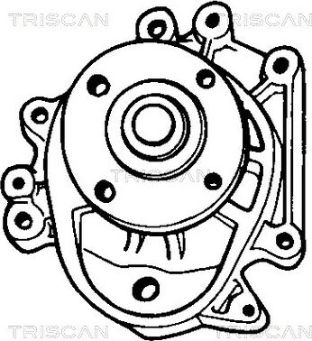 Triscan 8600 13818 - Vodena pumpa www.molydon.hr