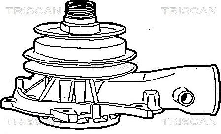 Triscan 8600 24840 - Vodena pumpa www.molydon.hr