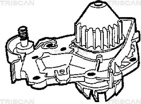 Triscan 8600 25010 - Vodena pumpa www.molydon.hr