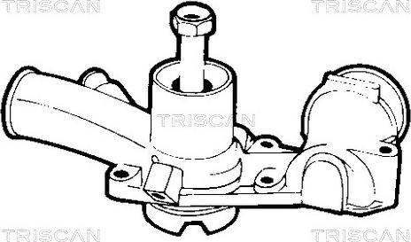 Triscan 8600 28076 - Vodena pumpa www.molydon.hr