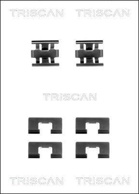 Triscan 8105 401606 - Komplet pribora, Pločica disk kočnice www.molydon.hr