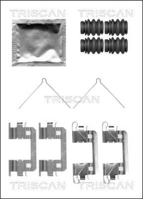 Triscan 8105 401620 - Komplet pribora, Pločica disk kočnice www.molydon.hr