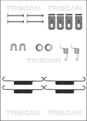 Triscan 8105 402541 - Komplet pribora, kočione papuce rucne kočnice www.molydon.hr