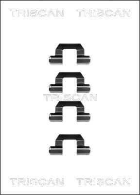 Triscan 8105 421531 - Komplet pribora, Pločica disk kočnice www.molydon.hr
