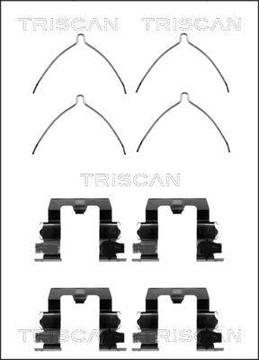 Triscan 8105 501576 - Komplet pribora, Pločica disk kočnice www.molydon.hr