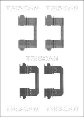 Triscan 8105 141601 - Komplet pribora, Pločica disk kočnice www.molydon.hr