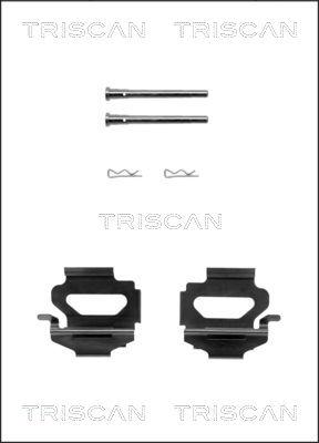 Triscan 8105 161574 - Komplet pribora, Pločica disk kočnice www.molydon.hr