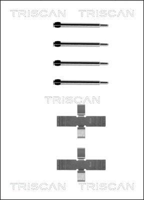 Triscan 8105 101288 - Komplet pribora, Pločica disk kočnice www.molydon.hr