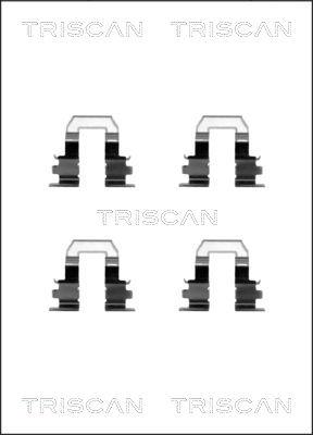 Triscan 8105 131628 - Komplet pribora, Pločica disk kočnice www.molydon.hr