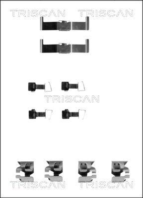 Triscan 8105 131159 - Komplet pribora, Pločica disk kočnice www.molydon.hr