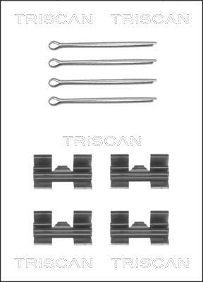 Triscan 8105 171001 - Komplet pribora, Pločica disk kočnice www.molydon.hr