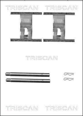 Triscan 8105 291605 - Komplet pribora, Pločica disk kočnice www.molydon.hr